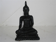 Buddha styrke og engagement. Resin. 11cm